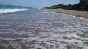 Шуршание волн по галечному песочку