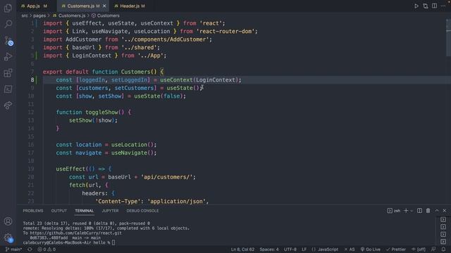 useContext Hook Introduction - React Tutorial 46 смотреть онлайн