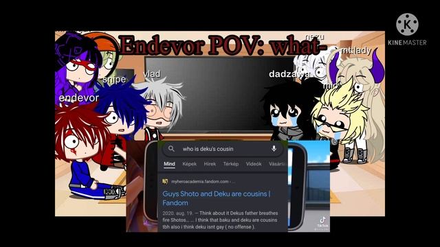 Pro hero’s react to sad deku смотреть онлайн