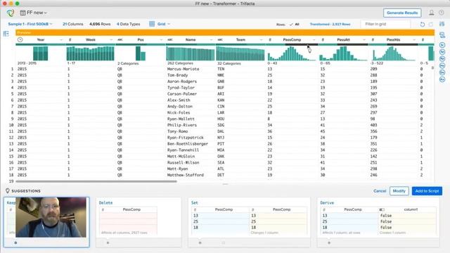 How to Clean a Dataset with Trifacta, Part 1 (Ep 032) смотреть онлайн