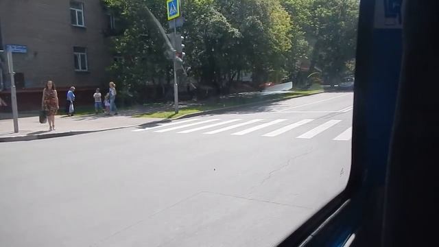 Поездка на микроавтобусе Ford Transit FBD УЕ 115 77 Маршрут № 312 Москва смотреть онлайн