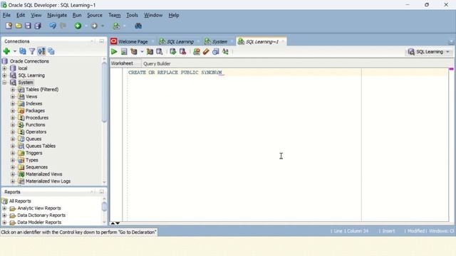 Mastering Oracle SQL Synonyms | Oracle SQL Tutorials | SQL in Hindi | Learn For Grow | Concept#47 смотреть онлайн