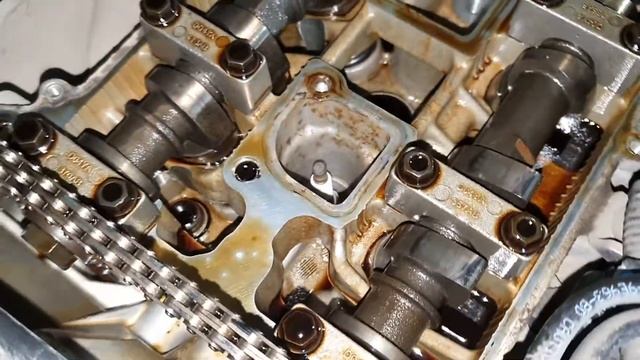 Натяжение цепи грм после 270 тыс пробега. Форд S-max 2007 года