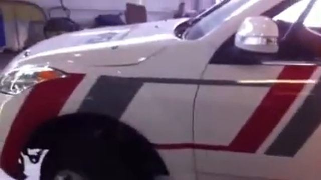 Первые метры Андрея Леонтьева на автомобиле Great Wall, под