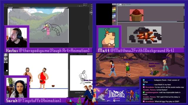 Theropods Game Dev Stream 28/04/22 p2 смотреть онлайн