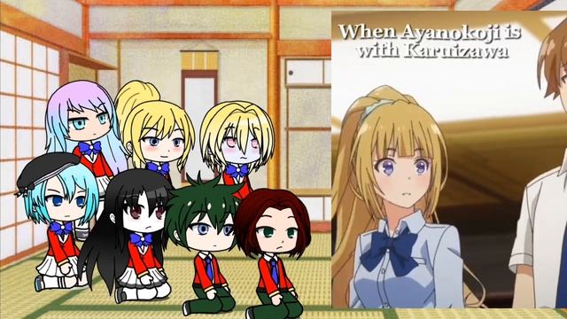 Classroom of the elite react to Ayanokoji x Horikita||•√ смотреть онлайн