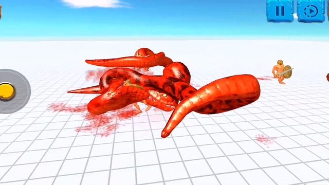 Titanoboa Vs Achilles - Animal Revolt Battle Simulator