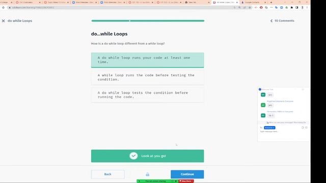 Java Solo Learn for loop and do while loop смотреть онлайн