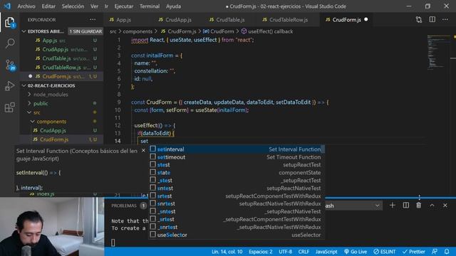 Curso React: 30. CRUD App: Edición de datos y comunicación entre componentes ( 3 / 4 ) - jonmircha смотреть онлайн