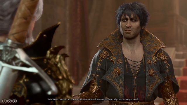 Meeting Lord Enver Gortash as Dark Urge | Baldur's Gate 3 смотреть онлайн