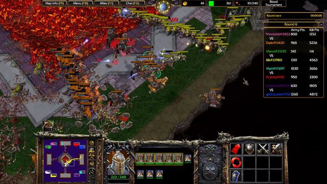 Warcraft 3, Grand Blood Tournament #1 смотреть онлайн