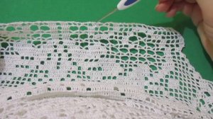 СКАТЕРТЬ "КОРОЛЕВСКАЯ ЛИЛИЯ". ЧАСТЬ 4