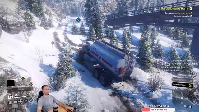 КРАСОТЫ АЛЯСКИ. HARD #51 | SnowRunner смотреть онлайн
