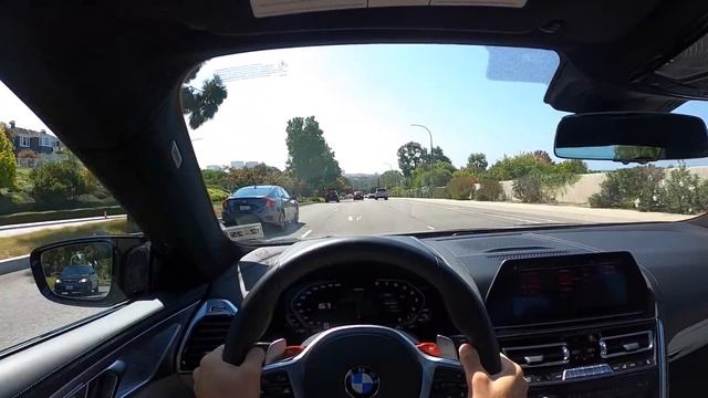 2021 BMW M8 Gran Coupe Competition POV Test Drive (3D Audio)(ASMR)