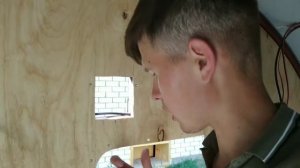 Автодом на прицеп. Окно сдвижное от буханки, вентиляция