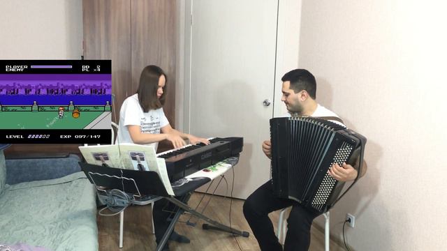 Mighty Final Fight - Dendy Cover - Rounds 1, bonus, 3 - Баян и Фортепиано смотреть онлайн