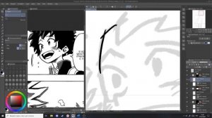 Урок 7. Лайн | Рисование манги в Clip Studio Paint