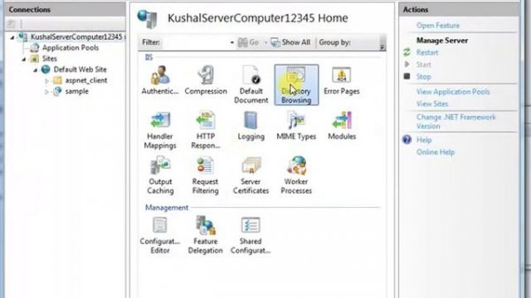 HTTP Error 403.14 - Forbidden
