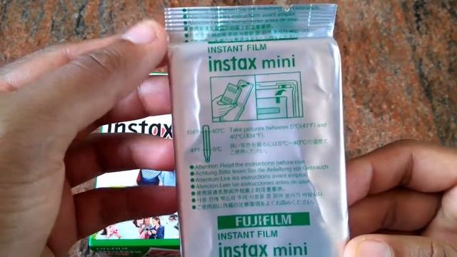 Fujifilm Instax Mini Picture Format Film (20 Shots)unboxing смотреть онлайн