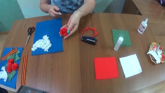 #Мастер-класс "Цветы Победы" смотреть онлайн