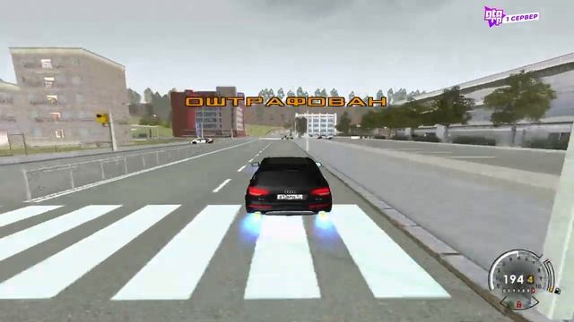 GTA RP CRMP 01 || В дождливую погоду боком по городу! смотреть онлайн