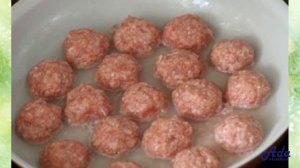 Фрикадельки в сметанном соусе Рецепт, пошаговый, как приготовить, видеорецепт