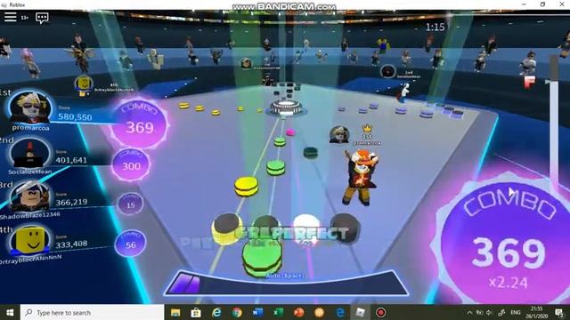 Roblox:Robeat game play Serendipity+Popipo(15,18,hard) смотреть онлайн