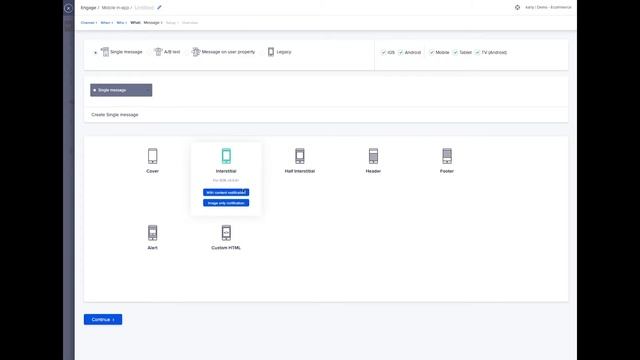 Product Demo: In-App Message смотреть онлайн