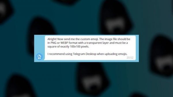 Как сделать СВОИ ЭМОДЗИ в Телеграме?