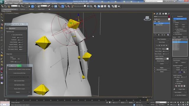 Добавляем физику к волосам в скайриме через 3Ds Max смотреть онлайн