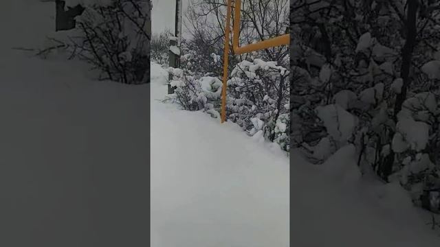 Зима снег Каменск-Шахтинский смотреть онлайн