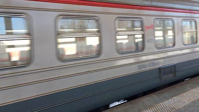 ЭД4М 0382 на пл. Клязьма зима 2018 смотреть онлайн