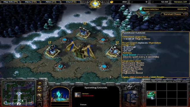 Warcraft 3 Survival Chaos 3.9: Shortest wins смотреть онлайн