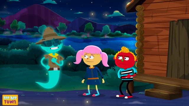 Haunted Skeletons Party Halloween Song + Spooky Scary Skeleton Songs | Teehee Town смотреть онлайн