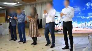 Смешной танцевальный конкурс на свадьбе