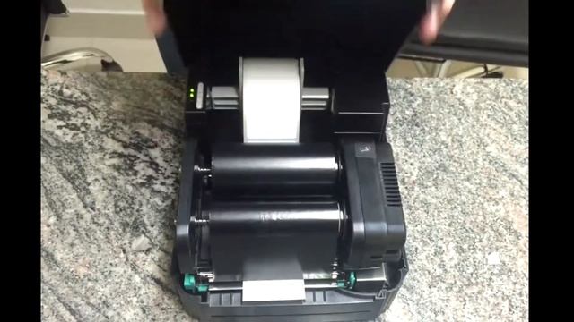 TSC 244 PRO - ¿Cómo calibrar la impresora? смотреть онлайн