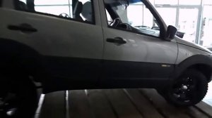 Шевроле нива LE с наружным воздухозаборником (шноркель) для преодоления водных преград