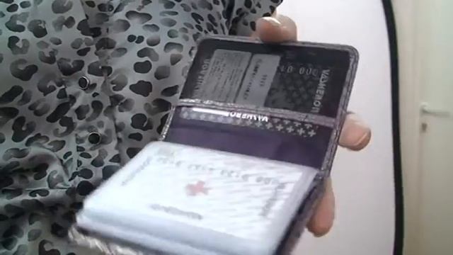 Визитница Vasheron 9123_Flowers_Violet смотреть онлайн