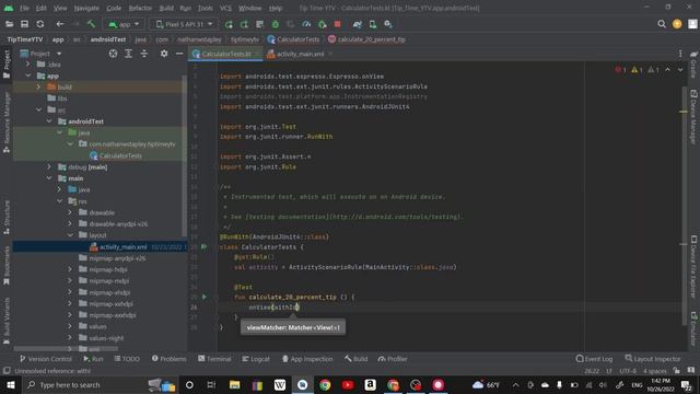 write instrumentation tests Android basics in kotlin unit 2 pathway 2 last lesson before quiz смотреть онлайн