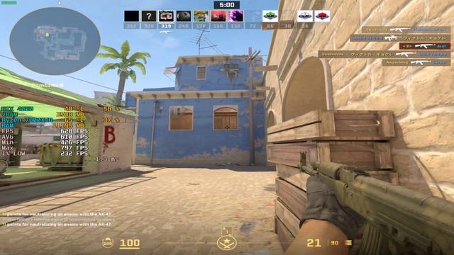 CS2: RTX 4090 24GB | RYZEN 7 7800X3D | 4:3 1280x960 Competitive Settings Benchmarks