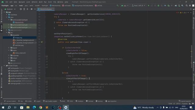 Приложение Фонарик на Java в Android Studio. Урок 06. Переключаемся между пунктами меню. смотреть онлайн