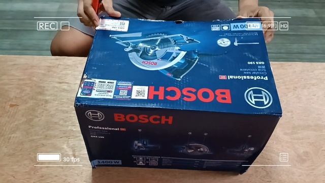 My first power tool | Bosch GKS-190 Professional смотреть онлайн