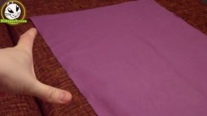 Как сшить простую НАВОЛОЧКУ с клапаном