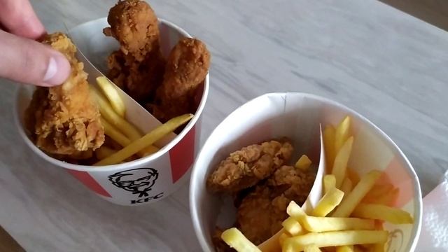KFC Баскеты за 99 рублей! с крыльями и ногами ОБЗОР смотреть онлайн
