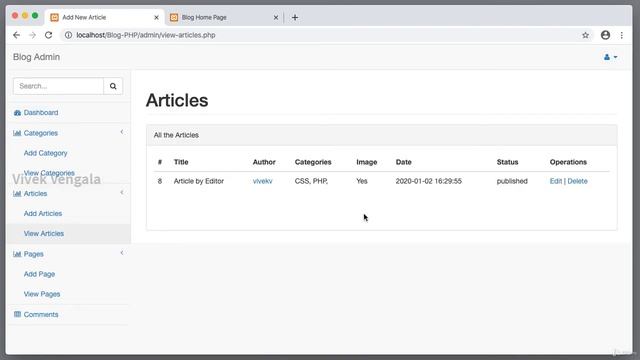 Content Management System in PHP & MySQL - learn CMS смотреть онлайн