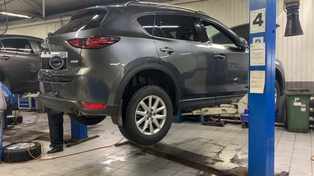 ТО-2 на Мазда СХ5 2019 у официального дилера. смотреть онлайн
