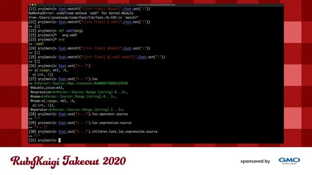 [EN] Live coding: Grepping Ruby code like a boss / Jônatas Davi Paganini @jonatas смотреть онлайн