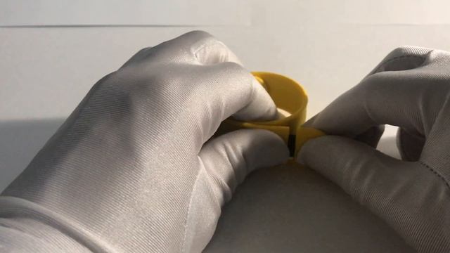 169 - Флешка Силиконовая Браслет Слап "Bracelet Slap" V169 желтый смотреть онлайн