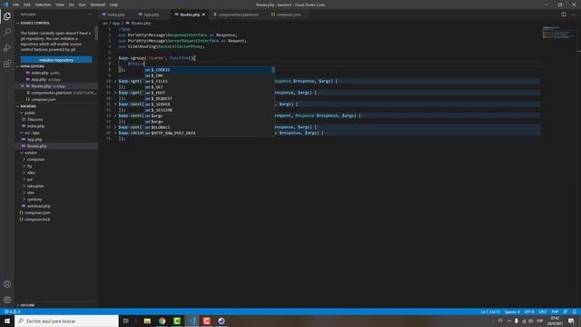 07- Rutas del Proyecto - Parte 3 - Reacomodo del código de las rutas смотреть онлайн