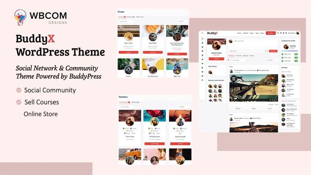 BuddyX WordPress Theme | Social Network & Community Theme Powered By BuddyPress смотреть онлайн